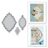 Нож для вырубки от Spellbinders - Stacey Caron - Renaissance Jubilee - Label 56 Decorative Element