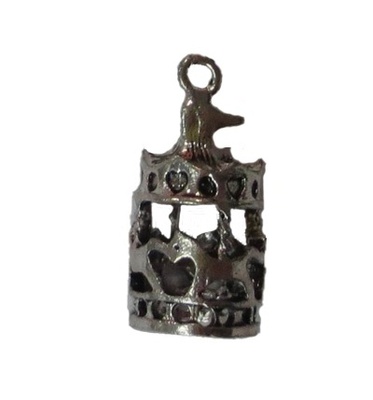 Набір металевих підвісок, Карусель 10*20мм, 10 шт.