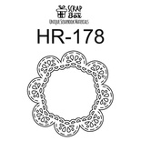 Чипборд ScrapBox - Мереживна рамка Hr-178