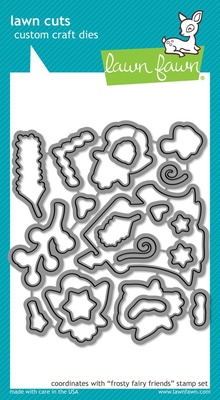 Ножи от Lawn Fawn - Frosty Fairy Friends, 20 шт