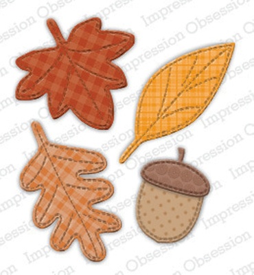 Ножі від Impression Obsession - Patchwork Leaves