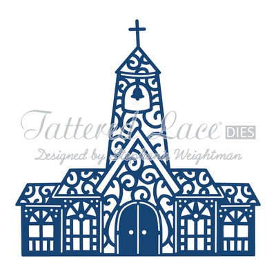 Ніж для вирубки від TatteRed Lace - TatteRed Lace Dies- Decadent Church - церква