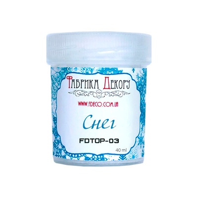 Сніг (крупні частинки) Фабрика Декору