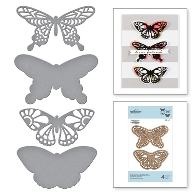 Ніж для вирубки від Spellbinders - Wandering Butterflies