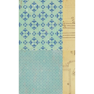 Аркуш скрап-паперу Crate Paper - Pretty Party Spool, 30x30 см, двосторонній