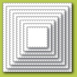 Ножи от Memory Box - Stitched Square Layers craft dies