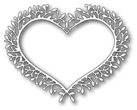 Ніж для вирубки від Poppystamps - Woodland Heart Frame