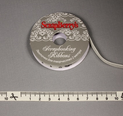 Принтованная  лента "Сантиметр", ширина 1 см, длина 2 м