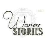 Акриловый штамп Lesia Zgharda TA007 Warm STORIES, размер 4.2х2.6 см