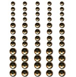 Половинки кристалів на клейовій основі Queen & Co - Rhinestones Peach, 60 штук