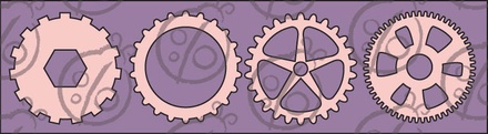 Чипборд Набір шестерень №1. Великий