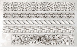 Молді від IOD - Trimmings 2 6x10 Decor MouldsTM, 15x26 см