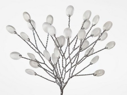 Мини-веточки с акриловыми капельками от Scrapberry's, МАТОВЫЕ