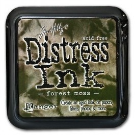 Штемпельна подушка Ranger Distress Ink Pad - Ranger - Distress Ink - Forest Moss