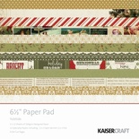 Набір скрап-паперу Kaisercraft - YULETIDE PAPER PAD,24 л.