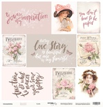 Аркуш односторонній Scrapmir - Картка (ENG) - Beautiful Moments, 30x30cм