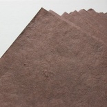 Тутовий папір ручної роботи, колір коричневий, формат А4