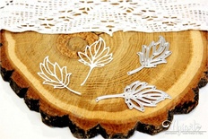 Ножи для вырубки от AgiArt - "Фантазийные листья"