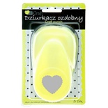 Дірокол фігурний 5см Серце з оборкою, TM dpCraft (Dalprint)