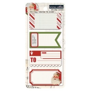 Наліпки Teresa Collins Designs - Santa's List - Sticky Notes