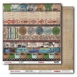 Лист бумаги для скрапбукинга  от ScrapBerry's - Районы - Кварталы - Выбор за тобой