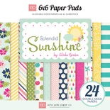 Набор бумаги для скрапбукинга от Echo Park - Splendid Sunshine, 15х15см