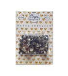 Набор люверсов с кольцом от ScrapEgo - "Серый", 30 шт.