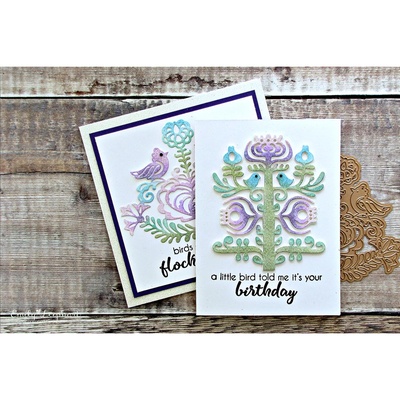 Ніж для вирубки від Spellbinders - Nordic Tree