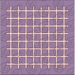 Чипборд Фон "Решітка", 10х10 см