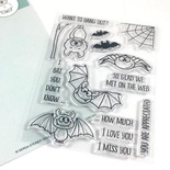 Набор штампов Gerda Steiner - Bats 4x6 Clear Stamp Set
