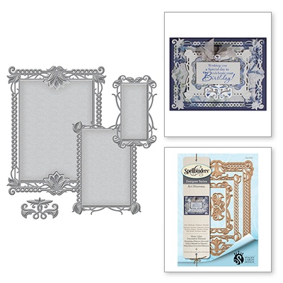 Ніж для вирубки від Spellbinders - Waterlilies Decorative Element