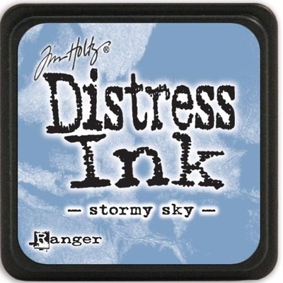 Штемпельна подушка Ranger - Distress Mini Ink Pad - Stormy Sky