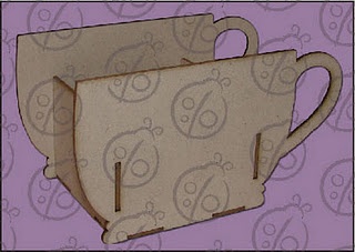 Чипборд, заготовка "Чашка"