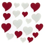 Набір декоративних ґудзиків Dress It Up - Lots of Love