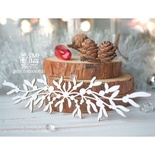 Чипборд ScrapBox - Простий бордюр з омелою Hw-079