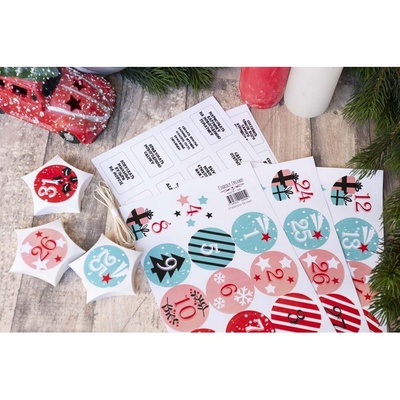 Набір для творчості Адвент-календар #3 RU, ТМ Fabrika Decoru, рос.мова