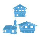 Лезвие Marianne Design - Creatables Dies - Austrian Village Dies 