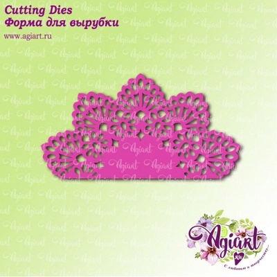 Нож для вырубки от AgiArt - "Мотив салфетки"