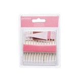 Прапорці від American Crafts - Pebbles Embellishments - New New Girl - Toothpick Flags, 12 шт.