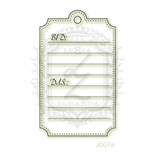 Акриловий штамп Lesia Zgharda J007a Журналінг