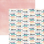 Аркуш скрап-паперу Carta Bella Take Note, 30x30 см, двосторонній