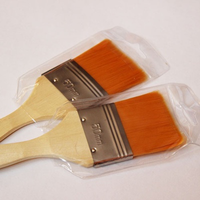 Кисть из синтетики флейц №50, 1 шт.