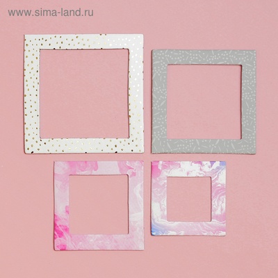 Набір декоративних рамочок з тисненням від Артузор-"Неякісні почуття", 21 х 14,8 см