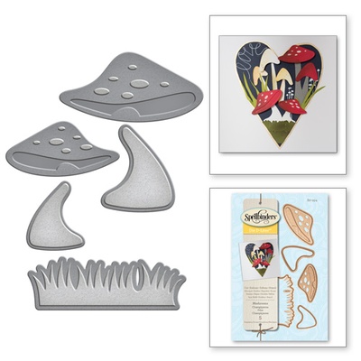 Ніж для вирубки від Spellbinders - Mushrooms