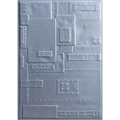 Папка для тиснения Sizzix - Foundry - Sizzix 3D Texture Fades Embossing Folder By Tim Holtz 662717