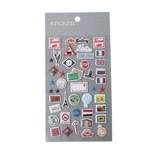 Набір наліпок «Подорожі 1», аркуш 15x9.см