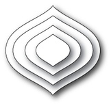 Ніж для вирубки від Poppystamps - Retro Ornaments