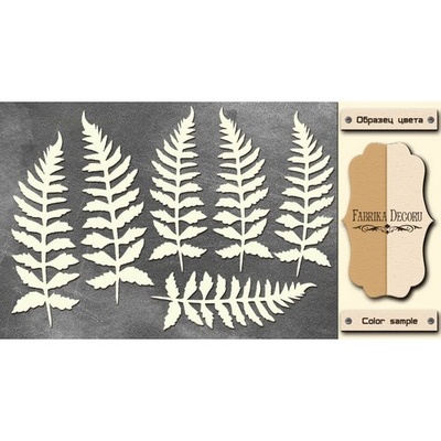 Чипборд Фабрика Декору - FDCH-157, колір молочний, крафт