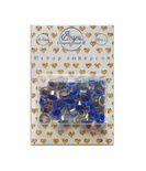 Набір люверсів з кільцем від ScrapEgo - "Електрик", 30 шт.