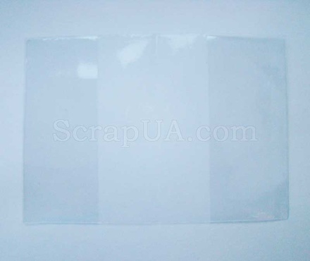 Прозора обкладинка для паспорта, 1 шт.